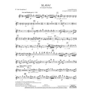 Slava! - Eb Alto Saxophone 1