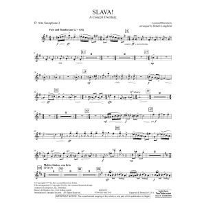 Slava! - Eb Alto Saxophone 2