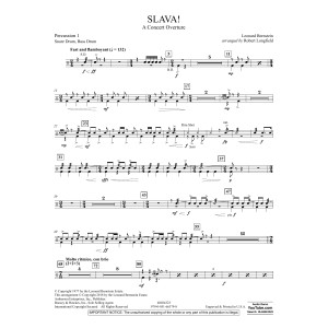 Slava! - Percussion 1