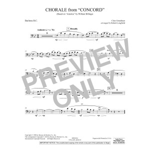 Chorale from Concord - Baritone B.C.