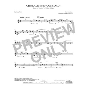 Chorale from Concord - Baritone T.C.