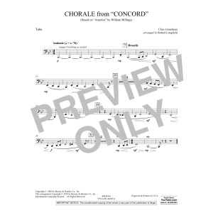 Chorale from Concord - Tuba