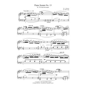 Piano Sonata No.13