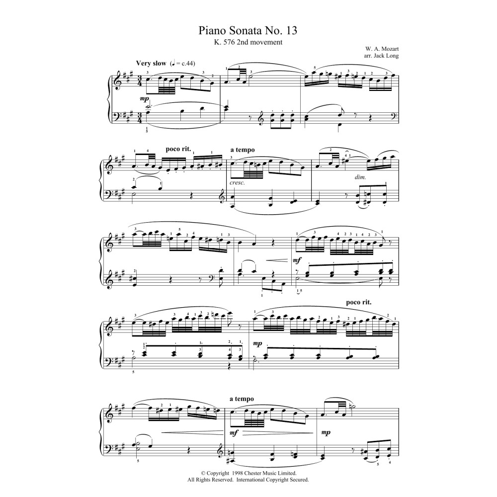 Piano Sonata No.13