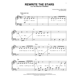 Rewrite The Stars (from The Greatest Showman)