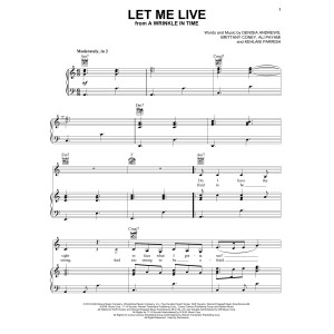 Let Me Live (from A Wrinkle In Time)