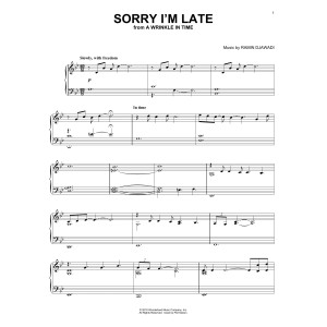 Sorry I'm Late (from A Wrinkle In Time)