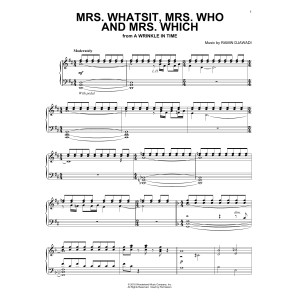 Mrs. Whatsit, Mrs. Who and Mrs. Which (from A Wrinkle In Time)