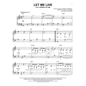 Let Me Live (from A Wrinkle In Time)