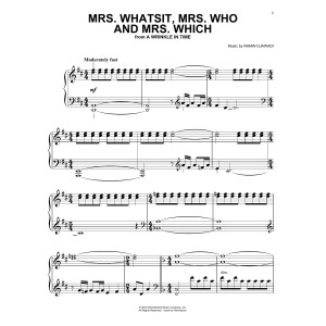Mrs. Whatsit, Mrs. Who and Mrs. Which (from A Wrinkle In Time)