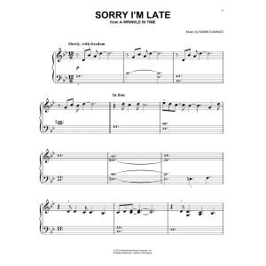 Sorry I'm Late (from A Wrinkle In Time)