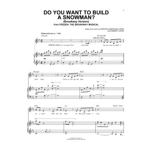 Do You Want To Build A Snowman? (from Frozen: The Broadway Musical)