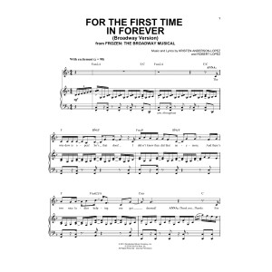 For The First Time In Forever (from Frozen: The Broadway Musical)