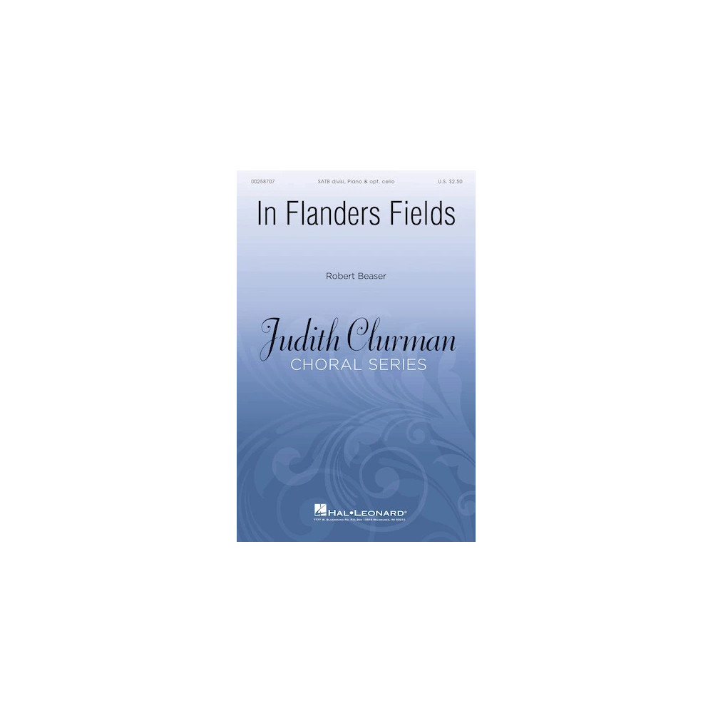 In Flanders Fields - Cello