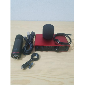 Yamaha DM3S + Nektar Aruba + Focusrite Scarlett 2i2 4th Gen + CM25 MKIII microphone