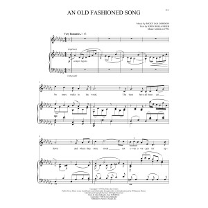 An Old Fashioned Song
