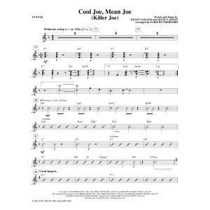 Cool Joe, Mean Joe (Killer Joe) - Guitar