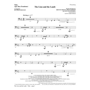 The Lion and the Lamb (with All Hail the Power of Jesus' Name) - Tuba (Bass Tbn.)