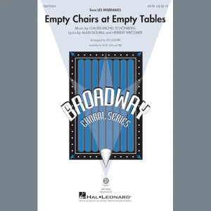 Empty Chairs At Empty Tables (from Les Miserables) (arr. Ed Lojeski)