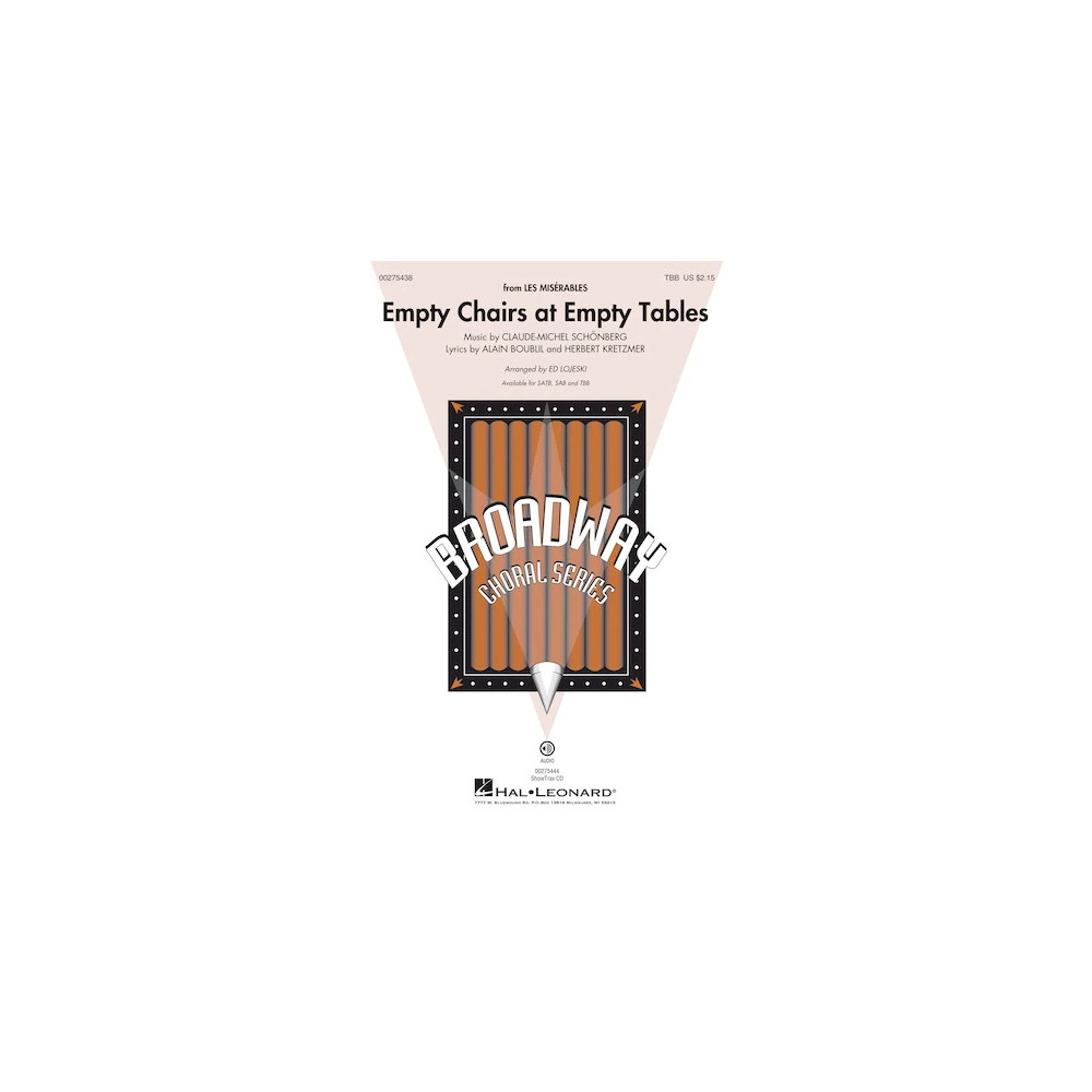 Empty Chairs At Empty Tables (from Les Miserables) (arr. Ed Lojeski)