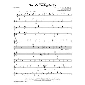 Santa's Coming for Us - Trumpet 1