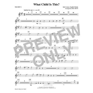 What Child Is This? - Trumpet 1