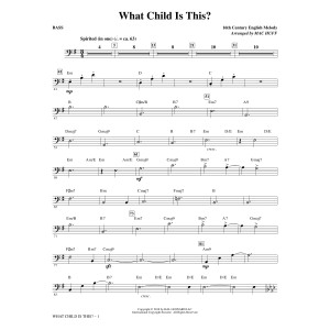 What Child Is This? - Bass
