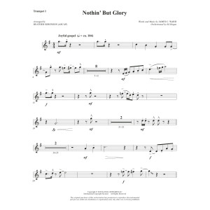 Nothin' But Glory - Bb Trumpet 1