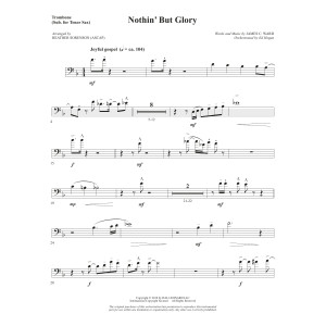 Nothin' But Glory - Trombone (sub. Tenor Sax)