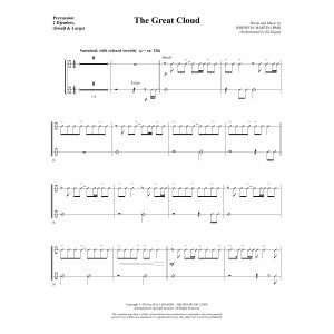 The Great Cloud - Percussion