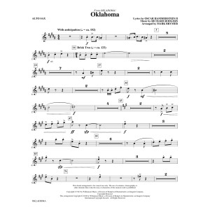 Oklahoma (from Oklahoma!) - Alto Sax