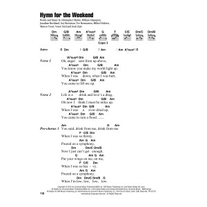 Hymn For The Weekend