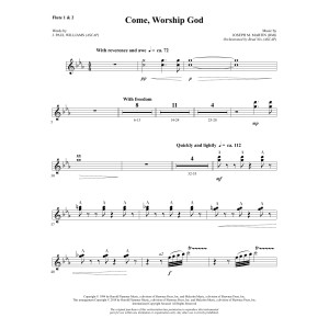 Come, Worship God - Flute 1 & 2