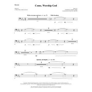 Come, Worship God - Bassoon