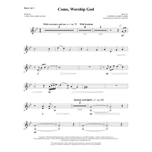 Come, Worship God - F Horn 1 & 2
