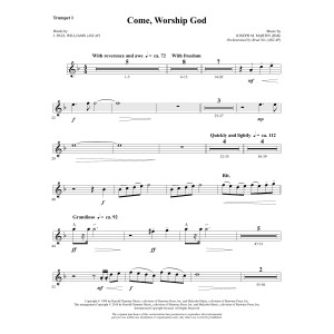 Come, Worship God - Bb Trumpet 1