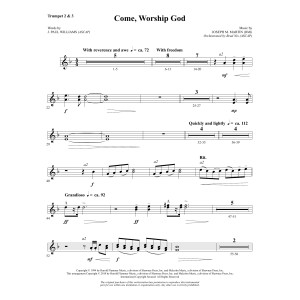 Come, Worship God - Bb Trumpet 2,3