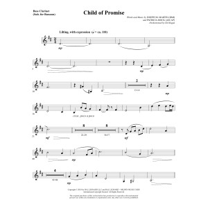 Child of Promise - Bass Clarinet (sub. Bassoon)