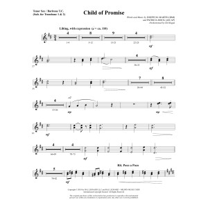 Child of Promise - Tenor Sax/BariTC (sub Tbn 1-2)