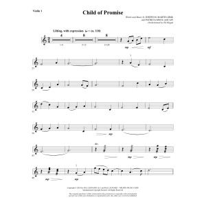 Child of Promise - Violin 1