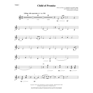 Child of Promise - Violin 2