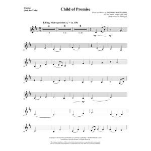 Child of Promise - Clarinet (sub Viola)
