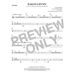 Dakota Hymn - Djembe