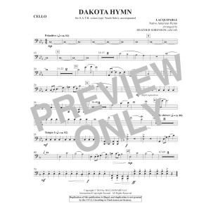 Dakota Hymn - Cello