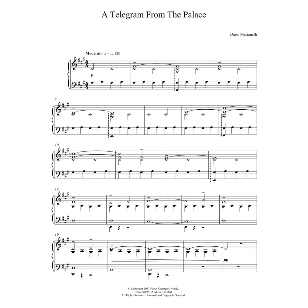 A Telegram From The Palace (from Darkest Hour)