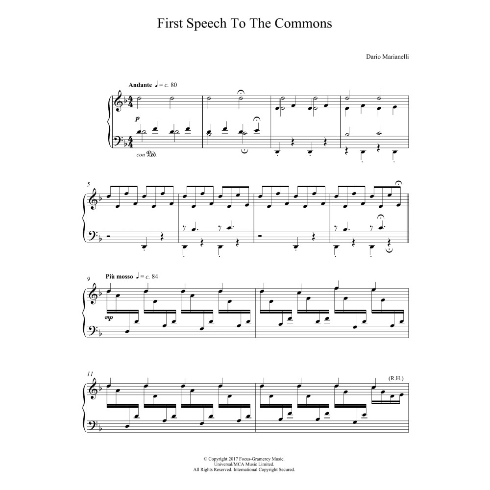 First Speech To The Commons (from Darkest Hour)