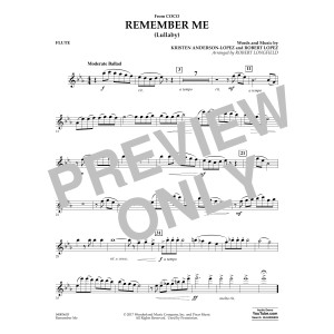 Remember Me - Flute