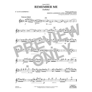 Remember Me - Eb Alto Saxophone 1