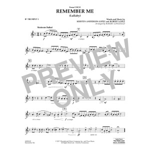 Remember Me - Bb Trumpet 1