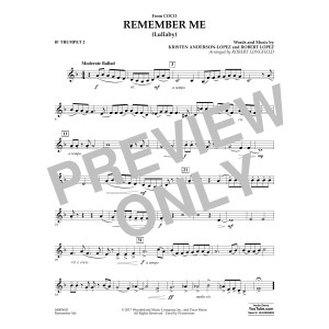 Remember Me - Bb Trumpet 2